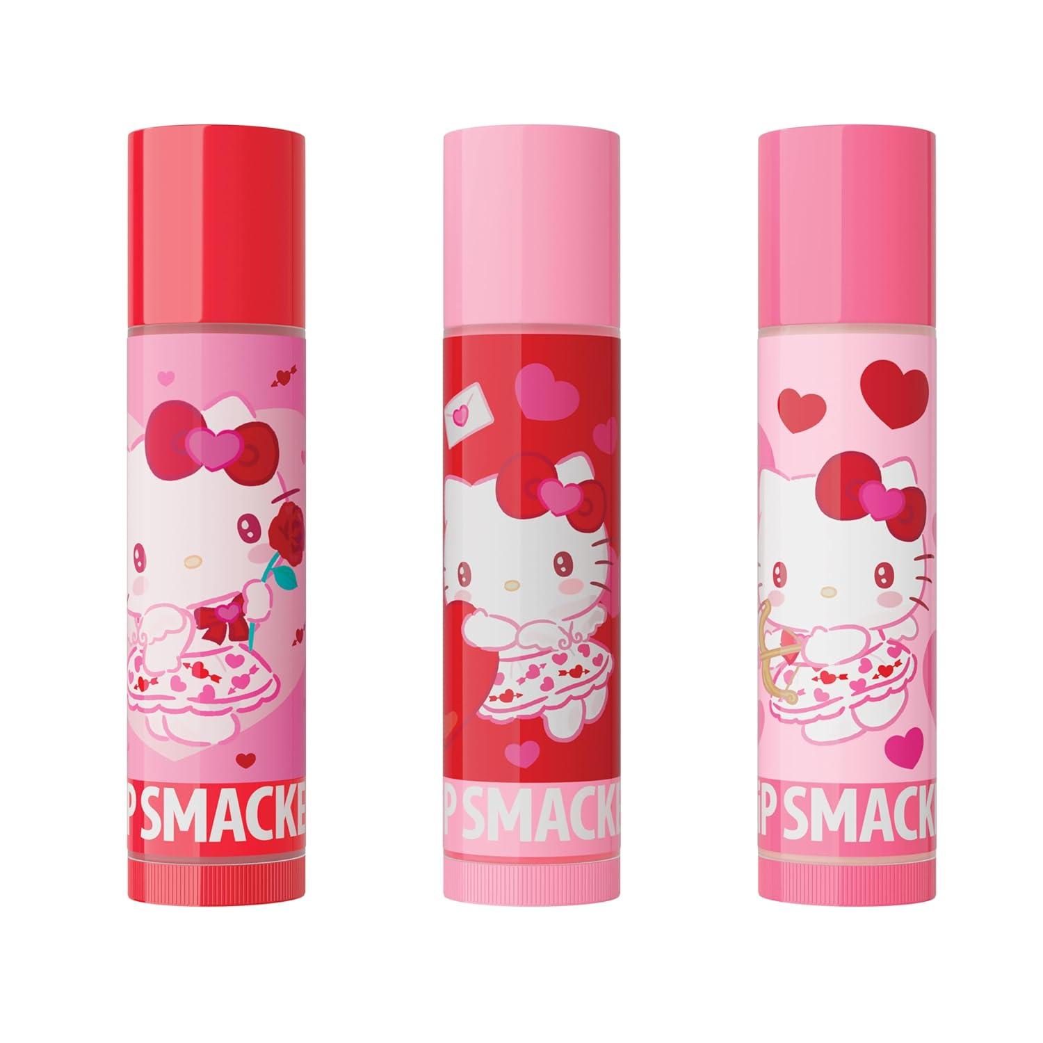 image:imageLip Smacker Coca Cola Collection Moisturizing Soothing Coke Bottle Caps TrioHello Kitty
