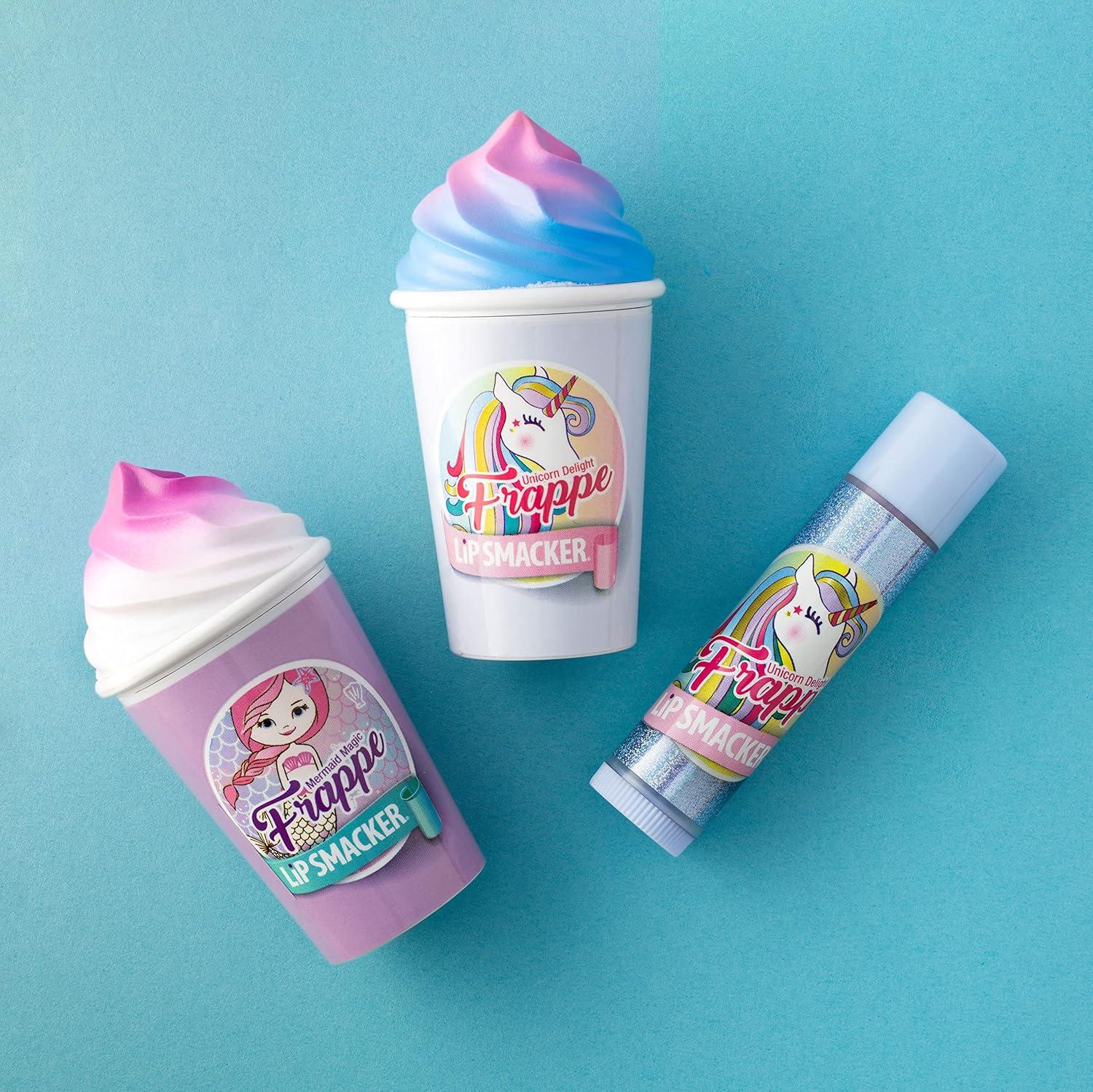 image:imageLip Smacker Coca Cola Collection Moisturizing Soothing Coke Bottle Caps TrioUnicorn Delight Mermaid Magic