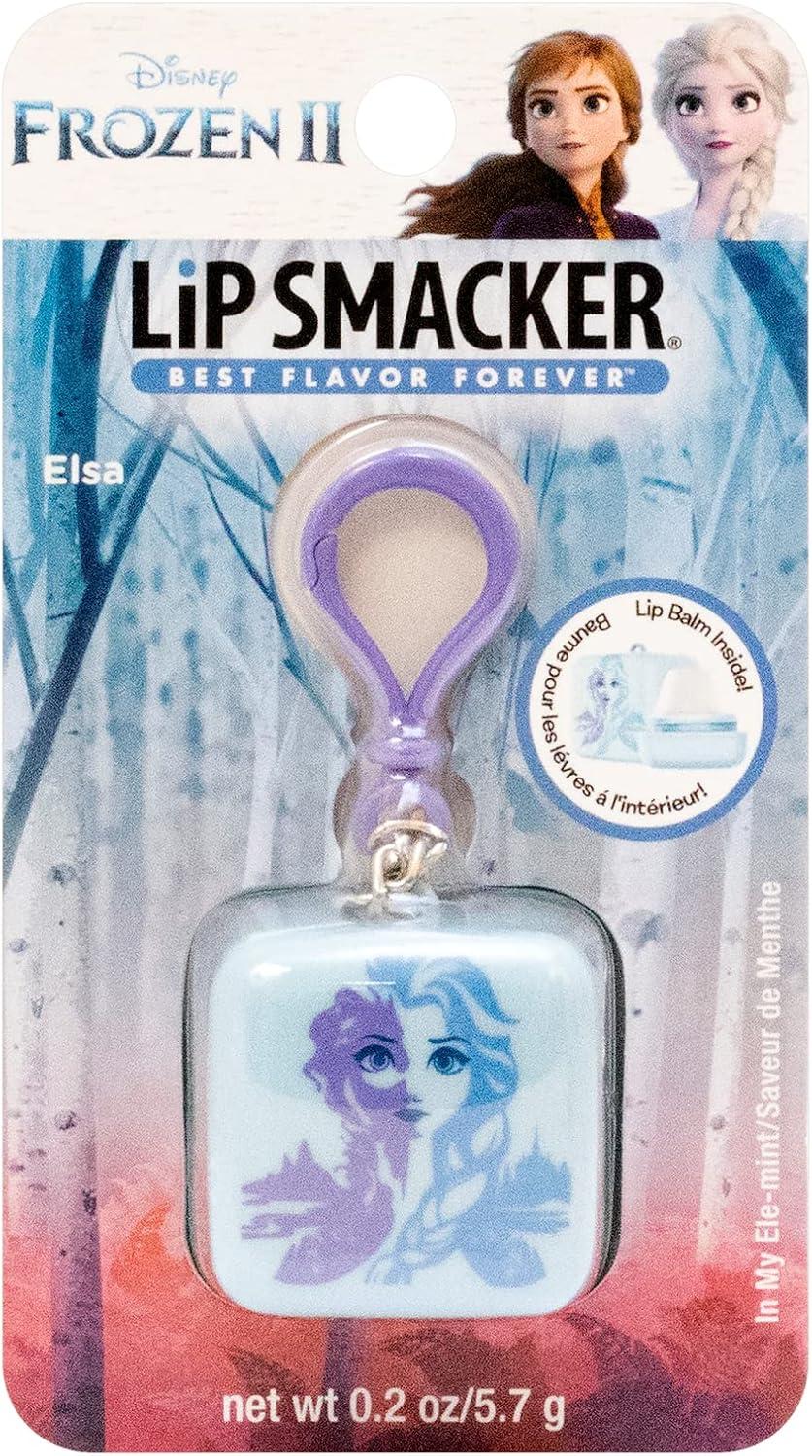 image:imageLip Smacker Disney Frozen 2 Cube Keychain Flavored Lip Balm Elsa In My EleMint Clear For Kids