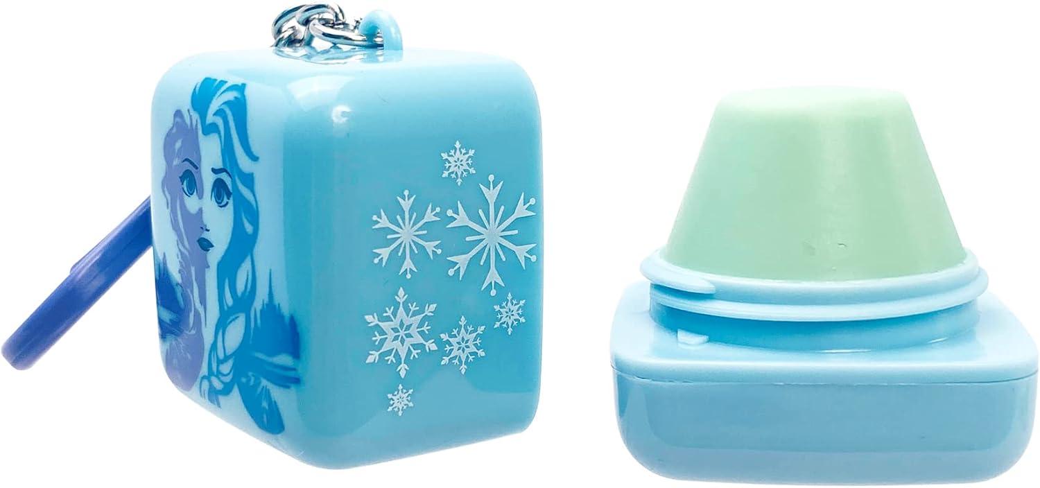 image:imageLip Smacker Disney Frozen 2 Cube Keychain Flavored Lip Balm Elsa In My EleMint Clear For Kids