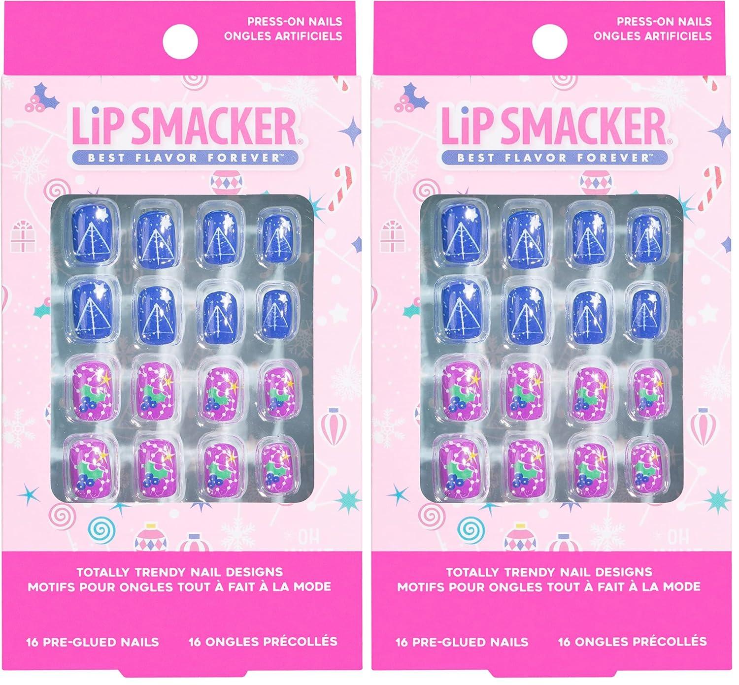 image:imageLip Smacker Disney Princess Holiday Press On Nails Stocking Christmas Gifts For Girls KidsOB