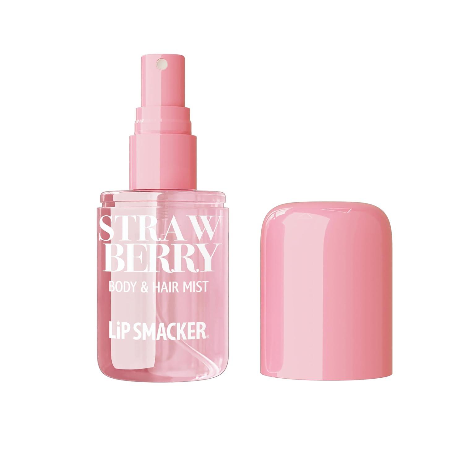 image:imageLip Smacker Hair amp Body Mist Refreshing Fruity Fragrance Scent Fun amp Giftable Mist for All Ages Irresistible Strawberry Aroma
