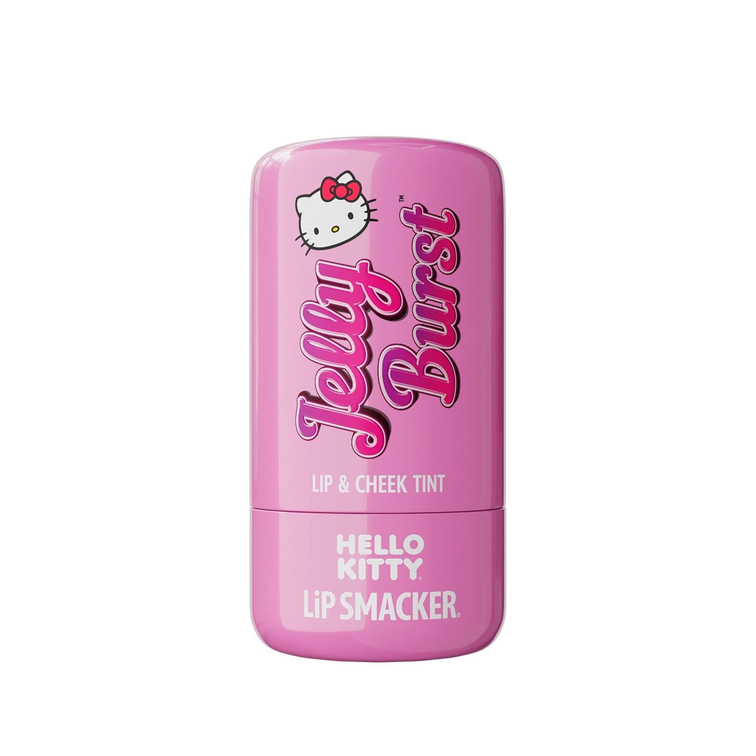 image:imageLip Smacker Hello Kitty So Jelly Lip amp Cheek Tint Moisturizing Sheer amp Buildable Color Fun Bouncy Jelly Texture Sweet Apple Flavor AppleCherry