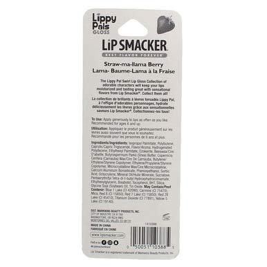 image:imageLip Smacker Lippy Pals Swirls Sanrio Hello Kitty Flavored Moisturizing amp Smoothing Soft Shine Lip Balm Hydrating amp Protecting Fun Tasty Glossy Finish CrueltyFree amp Vegan Cheerful Cherry KiwiStrawMaLlama Berry