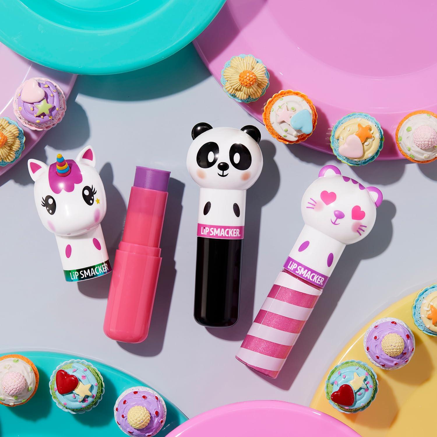 image:imageLip Smacker Lippy Pals Unicorn Flavored Moisturizing amp Smoothing Soft Shine Lip Balm Hydrating amp Protecting Fun Tasty Flavors CrueltyFree amp Vegan Unicorn MagicFoxy Apple Hoppy Carrot Cake Straw