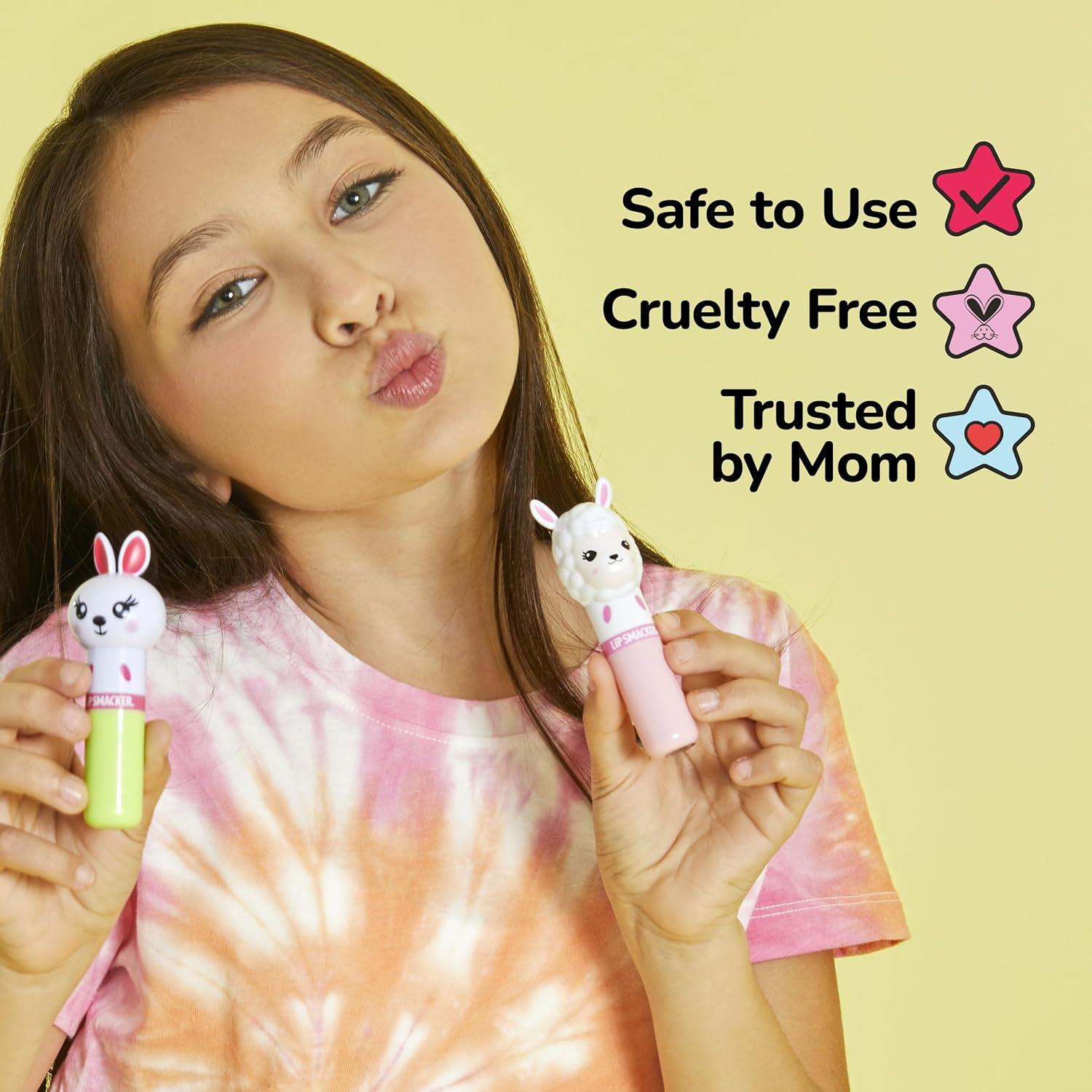 image:imageLip Smacker Lippy Pals Unicorn Flavored Moisturizing amp Smoothing Soft Shine Lip Balm Hydrating amp Protecting Fun Tasty Flavors CrueltyFree amp Vegan Unicorn MagicHoppy Carrot Cake