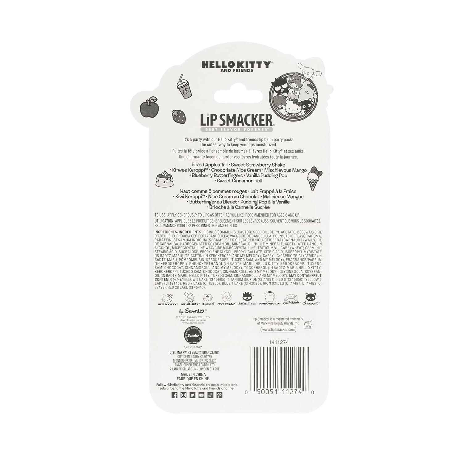 image:imageLip Smacker Marvel Guardians of the Galaxy Party Pack Hydrating Lip Balm Hydrating amp Protecting CrueltyFreeHello Kitty and Friends