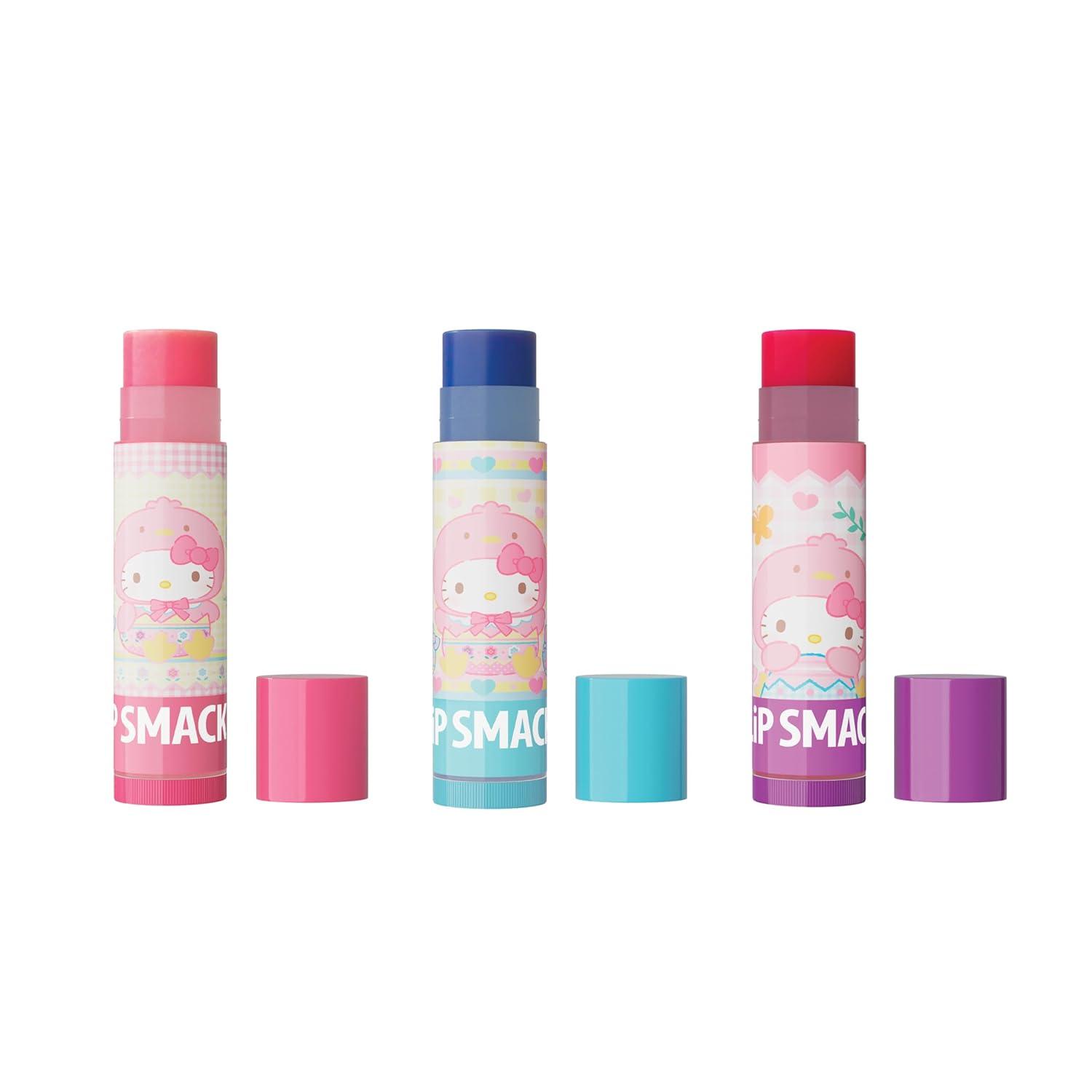 image:imageLip Smacker Nostalgia Lip Balm Trio Tin Original amp Best Flavors Grape Lemon and Strawberry Moisturizing amp Hydrating Lip Care Clear Glossy Finish Fun amp Collectible Gift Set for All AgesGuava Raspberry Cherry