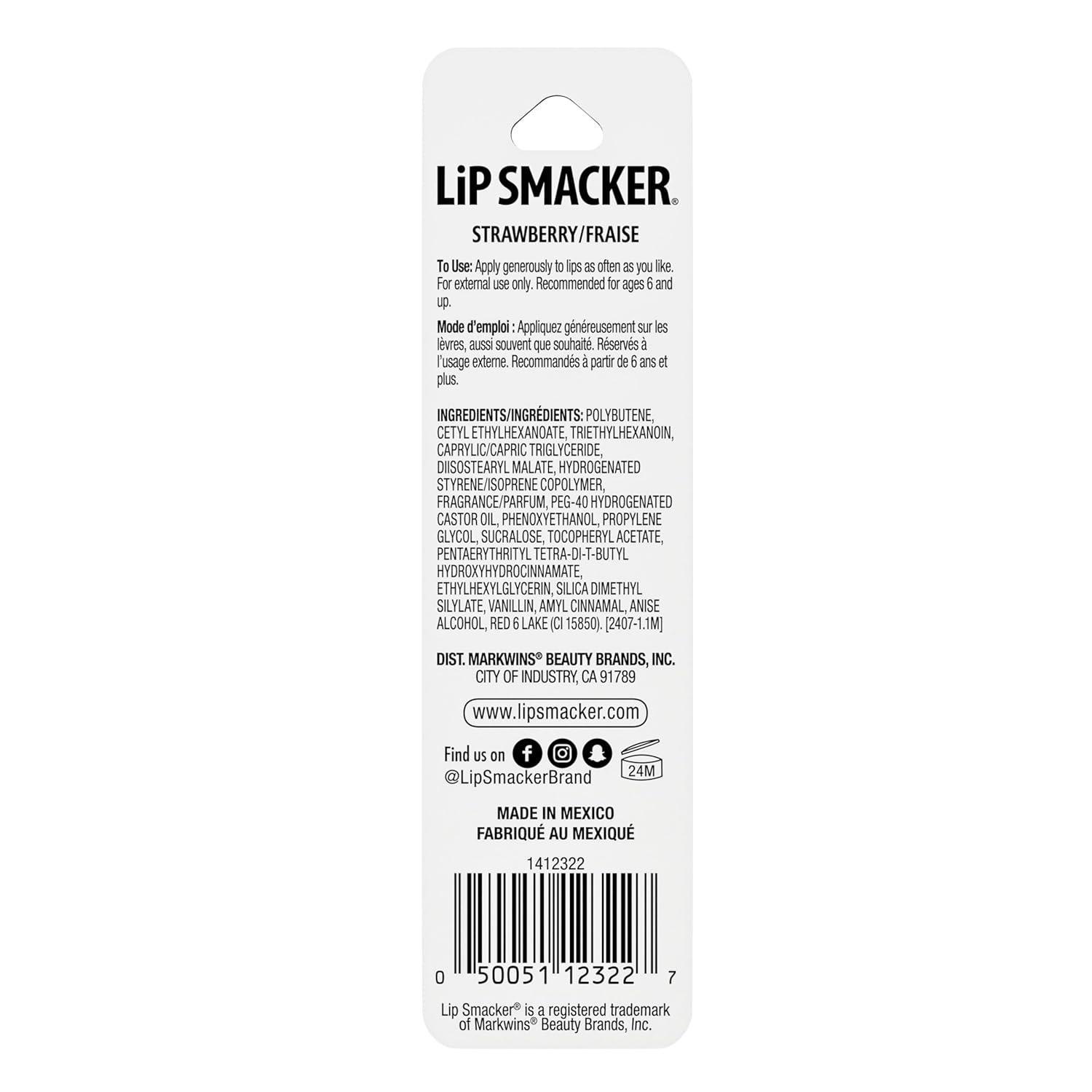 image:imageLip Smacker Rolly Lip Gloss Classic RollerBall Design for a Cooling Sensation Hydrating amp Moisturizing Shine PeachStrawberry