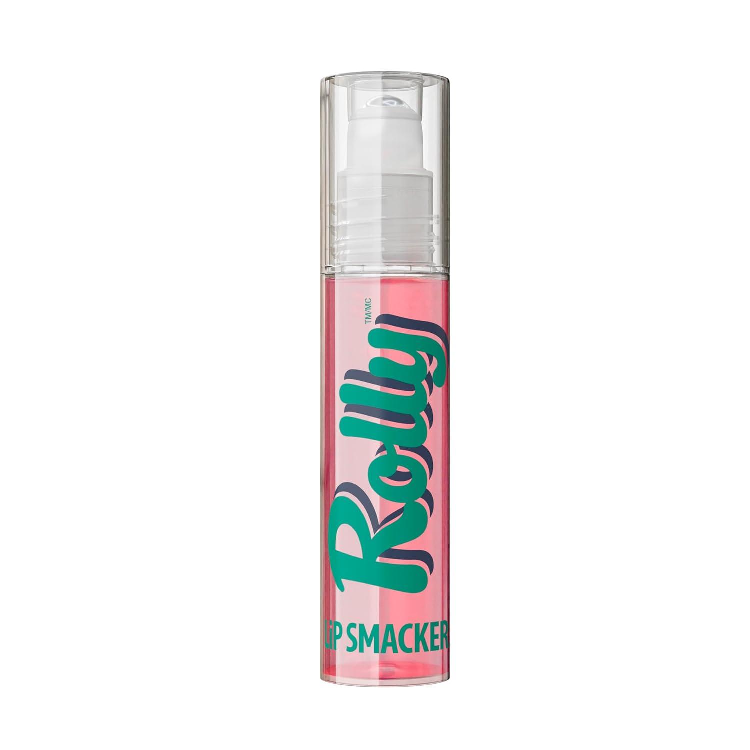 image:imageLip Smacker Rolly Lip Gloss Classic RollerBall Design for a Cooling Sensation Hydrating amp Moisturizing Shine PeachStrawberry