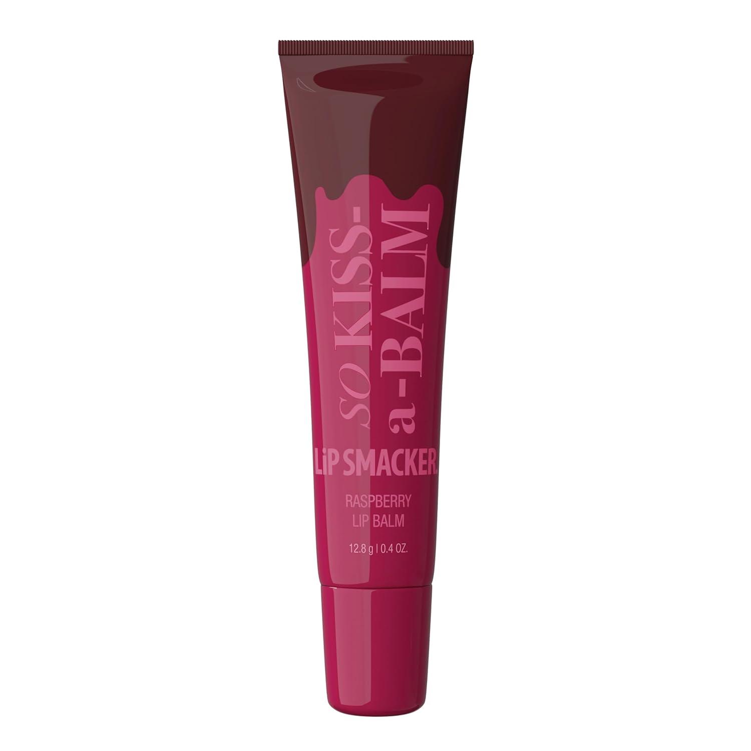 image:imageLip Smacker So KissABalm Delightfully Sweet amp Fruity Lip Balm Moisturizing amp Hydrating with a Sheer Glossy Finish Fun amp Collectible Lip Care Raspberry