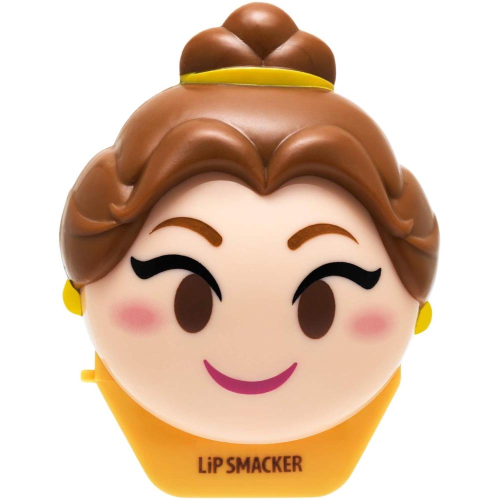 image:imageLip Smacker Disney Beauty And The Beast Belle Emoji Flavored Lip Balm Belle Last Rose Petal Clear For KidsLast Rose Petal
