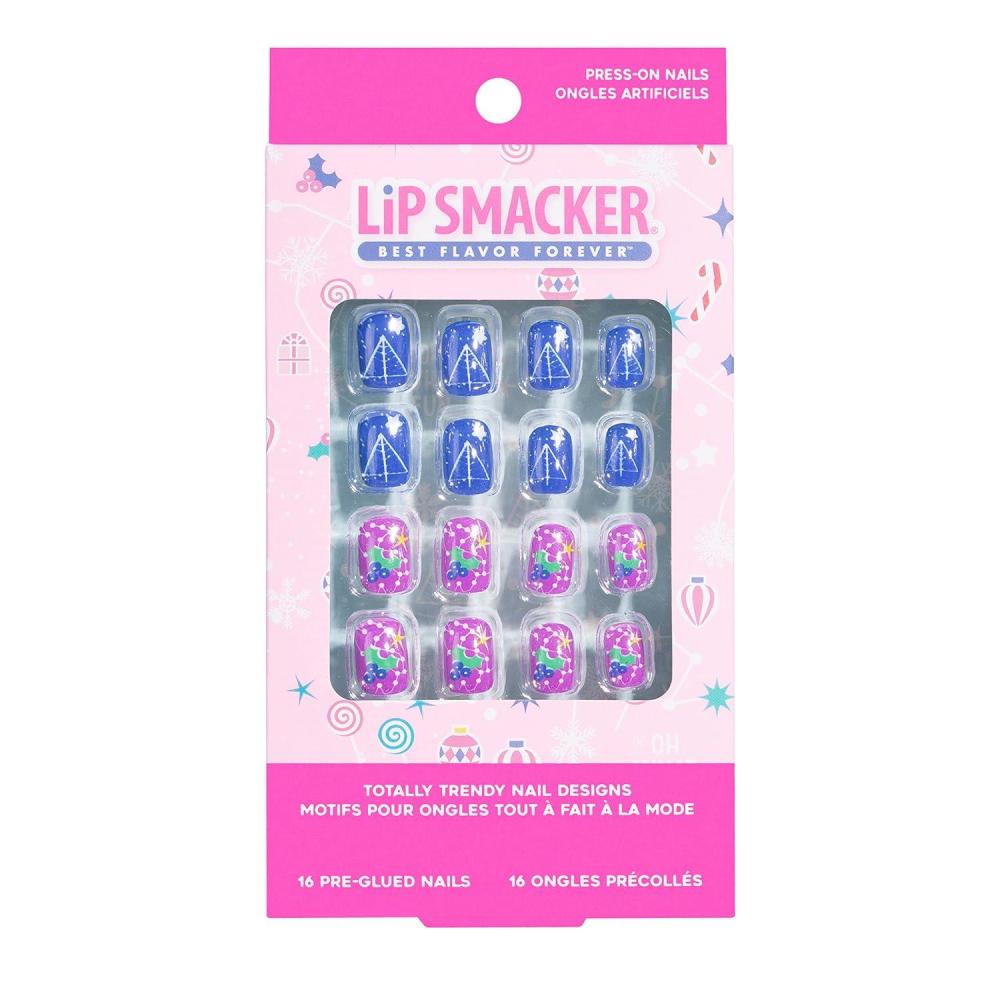 image:imageLip Smacker Disney Princess Holiday Press On Nails Stocking Christmas Gifts For Girls KidsOB