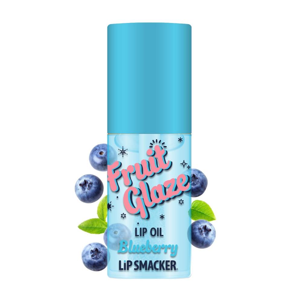 image:imageLip Smacker Fruit Glaze Lip Oil UltraHydrating amp Moisturizing with HighShine Finish Plush Applicator for Effortless Glide Delicious NonSticky Flavor GrapeBlueberry