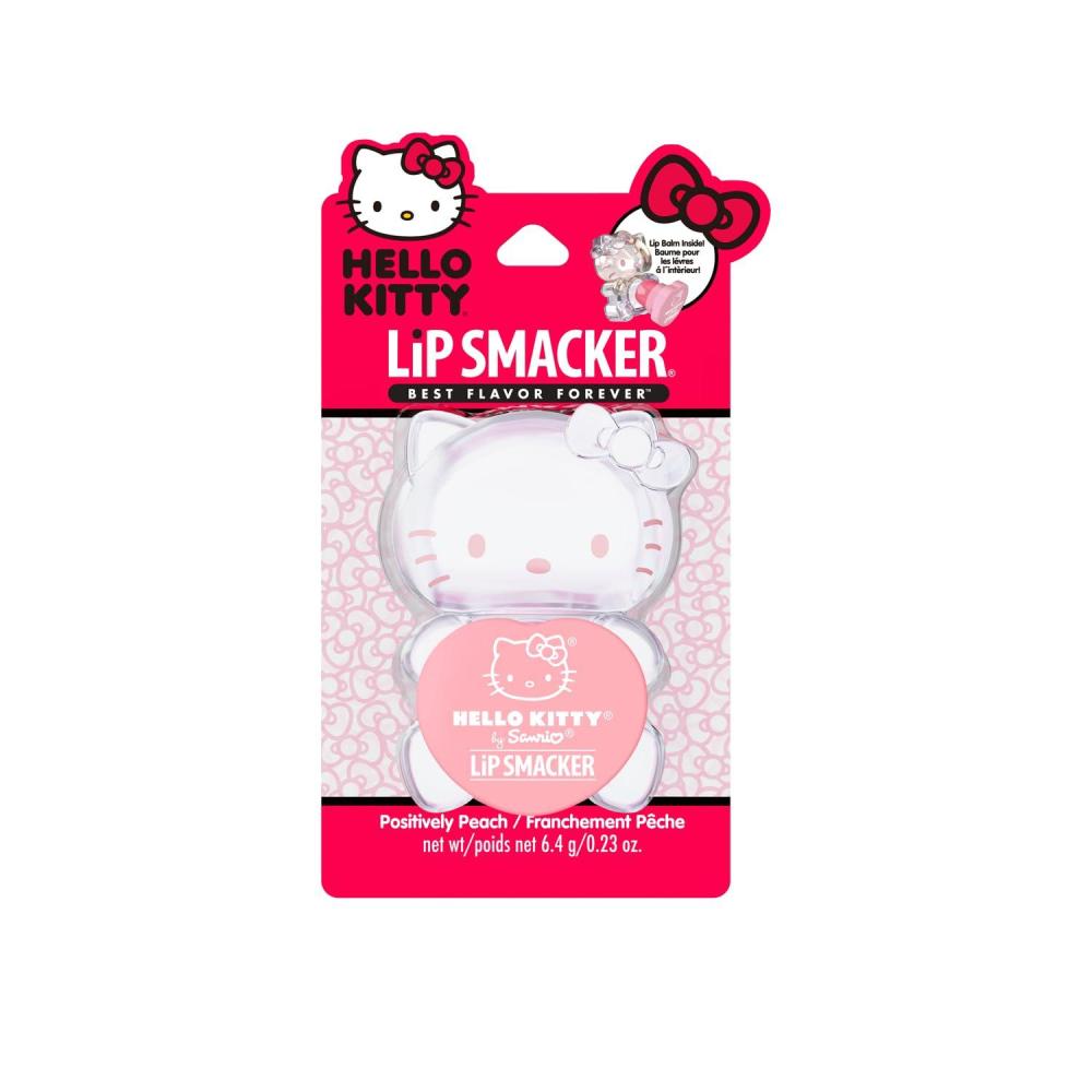 image:imageLip Smacker Hello Kitty Lip Balm Peach Gummy Flavored Moisturizing Smoothing Soft Shine Hydrating amp Protecting Fun Tasty Flavors CrueltyFree  Positively PeachGummy