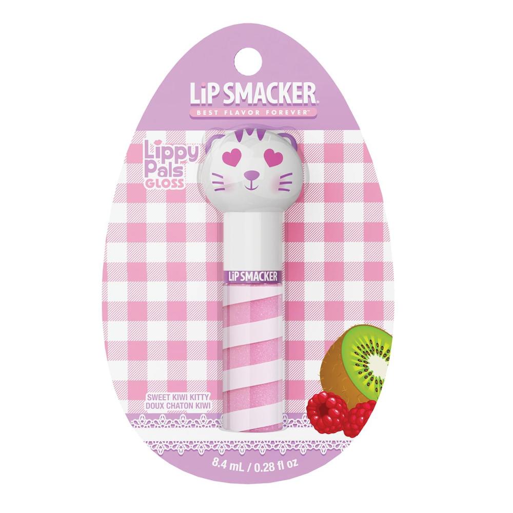 image:imageLip Smacker Lippy Pals Swirls Sanrio Hello Kitty Flavored Moisturizing amp Smoothing Soft Shine Lip Balm Hydrating amp Protecting Fun Tasty Glossy Finish CrueltyFree amp Vegan Cheerful Cherry KiwiSweet Kiwi