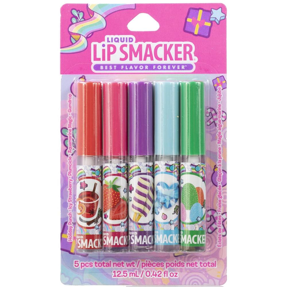 image:imageLip Smacker Liquid Lip Gloss Friendship Pack 5 CountChristmas