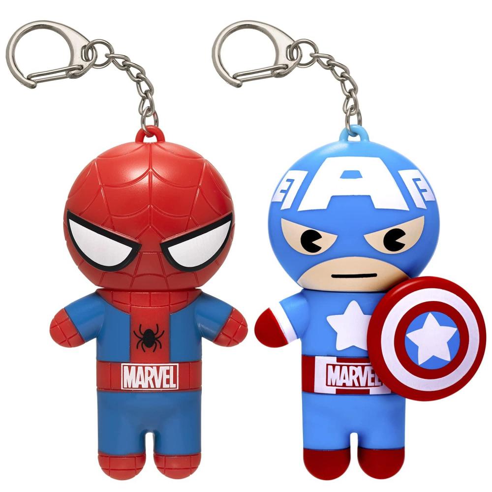 image:imageLip Smacker Marvel keychain lip balm for kids Spiderman amp Captain AmericaSpiderman Captain America