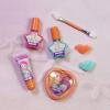 Lip Smacker 9-Piece Beauty Collection Set, Mermaid-Themed Makeup, Includes Lip Balms, Glosses, and Nail Polishes, Fun Flavors, Cruelty-Free & Vegan(Mermaid)