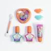 Lip Smacker 9-Piece Beauty Collection Set, Mermaid-Themed Makeup, Includes Lip Balms, Glosses, and Nail Polishes, Fun Flavors, Cruelty-Free & Vegan(Mermaid)