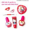 Lip Smacker 9-Piece Beauty Collection Set, Mermaid-Themed Makeup, Includes Lip Balms, Glosses, and Nail Polishes, Fun Flavors, Cruelty-Free & Vegan(Sanrio Hello Kitty Makeup Set)