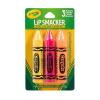 Lip Smacker Coca Cola Collection – Moisturizing, Soothing Coke Bottle Caps Trio(Banana Mania  Pink Sherbert  Outrageous Orange)