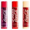 Lip Smacker Coca Cola Collection – Moisturizing, Soothing Coke Bottle Caps Trio(Cherry)