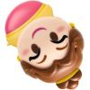 Lip Smacker Disney Beauty And The Beast Belle Emoji Flavored Lip Balm, Belle, Last Rose Petal, Clear, For Kids(Last Rose Petal)