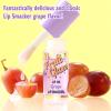 Lip Smacker Fruit Glaze Lip Oil, Ultra-Hydrating & Moisturizing with High-Shine Finish, Plush Applicator for Effortless Glide, Delicious Non-Sticky Flavor – Grape(Grape)