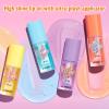 Lip Smacker Fruit Glaze Lip Oil, Ultra-Hydrating & Moisturizing with High-Shine Finish, Plush Applicator for Effortless Glide, Delicious Non-Sticky Flavor – Grape(Banana)