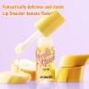 Lip Smacker Fruit Glaze Lip Oil, Ultra-Hydrating & Moisturizing with High-Shine Finish, Plush Applicator for Effortless Glide, Delicious Non-Sticky Flavor – Grape(Banana)