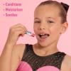 Lip Smacker Hello Kitty Lip Balm, Peach Gummy Flavored Moisturizing, Smoothing Soft Shine, Hydrating & Protecting Fun Tasty Flavors, Cruelty-Free – Positively Peach(Gummy)