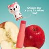 Lip Smacker Lippy Pals Unicorn, Flavored Moisturizing & Smoothing Soft Shine Lip Balm, Hydrating & Protecting Fun Tasty Flavors, Cruelty-Free & Vegan – Unicorn Magic(Foxy Apple)