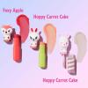 Lip Smacker Lippy Pals Unicorn, Flavored Moisturizing & Smoothing Soft Shine Lip Balm, Hydrating & Protecting Fun Tasty Flavors, Cruelty-Free & Vegan – Unicorn Magic(Foxy Apple  Hoppy Carrot Cake  Strawberry Llama)