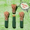 Lip Smacker Marvel Guardians of the Galaxy Lippy Pals, Clear & Glossy, Fun & Giftable, Cruelty Free – Groot Beer (Keychain)(Groot Beer)
