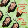 Lip Smacker Marvel Guardians of the Galaxy Lippy Pals, Clear & Glossy, Fun & Giftable, Cruelty Free – Groot Beer (Keychain)(Groot Beer (Keychain))