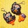 Lip Smacker Marvel Guardians of the Galaxy Lippy Pals, Clear & Glossy, Fun & Giftable, Cruelty Free – Groot Beer (Keychain)(Pop Rockets Candy)