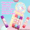 Lip Smacker Nostalgia Lip Balm Trio Tin, Original & Best Flavors, Grape, Lemon, and Strawberry, Moisturizing & Hydrating Lip Care, Clear Glossy Finish, Fun & Collectible Gift Set for All Ages(Guava  Raspberry  & Cherry)