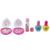 Lip Smacker Pink Lemonade Glam Bag Makeup Set for Girls | Lip Balm, Lip Gloss, Nail Polish, & Lotion | Christmas Make Up Collection | Holiday Present | Gift for Girls | Set of 4(Ariel  Rapunzel  Cinderella  and Belle Collection)