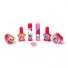 Lip Smacker Pink Lemonade Glam Bag Makeup Set for Girls | Lip Balm, Lip Gloss, Nail Polish, & Lotion | Christmas Make Up Collection | Holiday Present | Gift for Girls | Set of 4(Hello Kitty Collection)