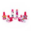 Lip Smacker Pink Lemonade Glam Bag Makeup Set for Girls | Lip Balm, Lip Gloss, Nail Polish, & Lotion | Christmas Make Up Collection | Holiday Present | Gift for Girls | Set of 4(Hello Kitty Collection)