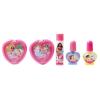 Lip Smacker Pink Lemonade Glam Bag Makeup Set for Girls | Lip Balm, Lip Gloss, Nail Polish, & Lotion | Christmas Make Up Collection | Holiday Present | Gift for Girls | Set of 4(Ariel  Rapunzel  Cinderella  and Belle Collection)