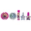 Lip Smacker Pink Lemonade Glam Bag Makeup Set for Girls | Lip Balm, Lip Gloss, Nail Polish, & Lotion | Christmas Make Up Collection | Holiday Present | Gift for Girls | Set of 4(Frozen 2 Collection)