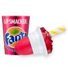 Lip Smacker Summer Refresher Lip Balm, Moisturizing, Collectible Beverage Cup Design, Sheer Finish for Smooth Lips – Raspberry Blast(Red – Strawberry Fanta Strawberry)