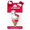 Lip Smacker Hello Kitty Lip Balm, Peach Gummy Flavored Moisturizing, Smoothing Soft Shine, Hydrating & Protecting Fun Tasty Flavors, Cruelty-Free – Positively Peach(Ice Cream)