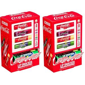 Lip Smacker Coca Cola Collection, lip balm made for kids – Coca Cola Lip Balm Vending Machine (Pack of 2)(Coca-Cola  Sprite)