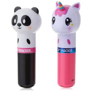 Lip Smacker Lippy Pals Unicorn, Flavored Moisturizing & Smoothing Soft Shine Lip Balm, Hydrating & Protecting Fun Tasty Flavors, Cruelty-Free & Vegan – Unicorn Magic(Unicorn Magic & Cuddly Cream Puff)