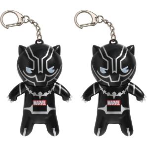 Lip Smacker Marvel, keychain, lip balm for kids – Spiderman & Captain America(Black Panther)