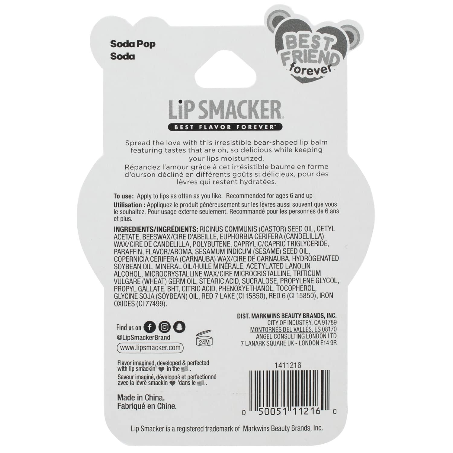 image:imageLip Smacker Sugar Bear Lip Balm Grapeful4UPurple Soda Pop