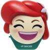 Lip Smacker Disney Little Mermaid Ariel Emoji Lip Balm, Flavored Lip Balm, Clear, For Kids